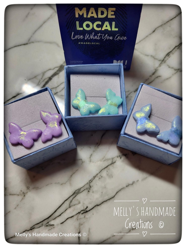 Butterfly Stud Earrings