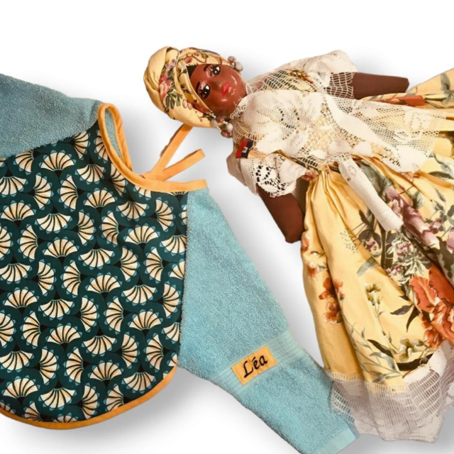 Bavoir manches longues 