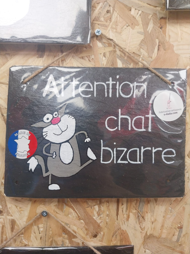 UDADA_003 ardoise chat bizarre