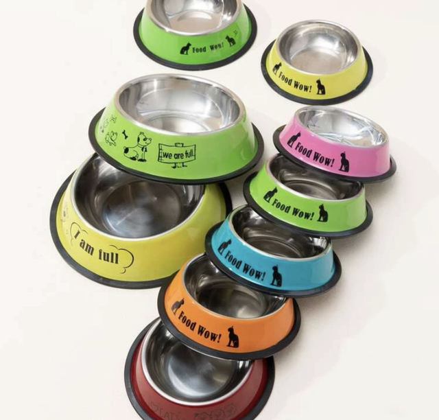 Pet bowl color