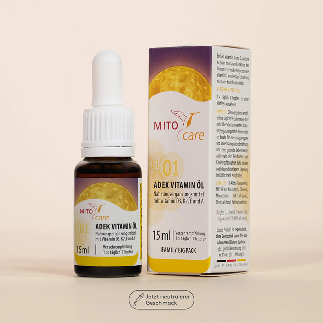 Mitocare ADEK Vitamin Öl