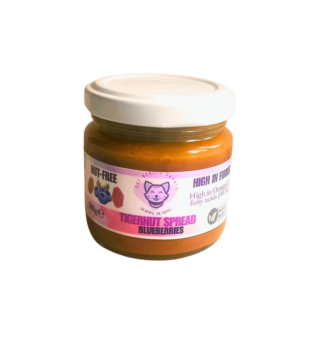Happy Tummy Tigernut Spread with Blueberries - 100g 