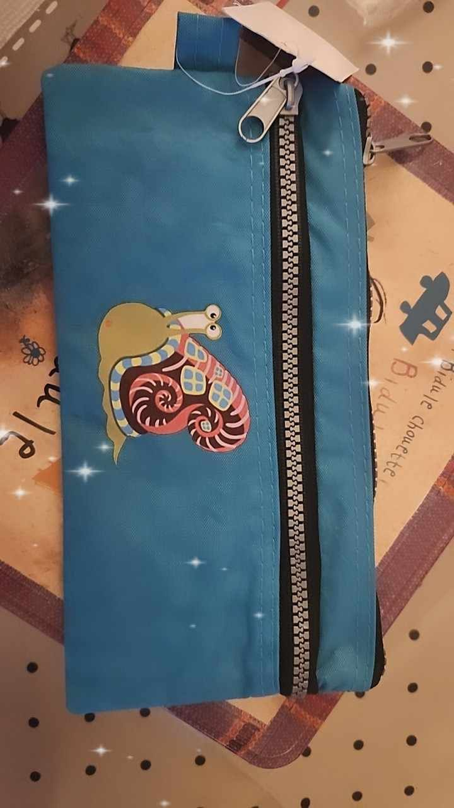 Trousse enfant &quot; Hector l&#039;escargot &quot;