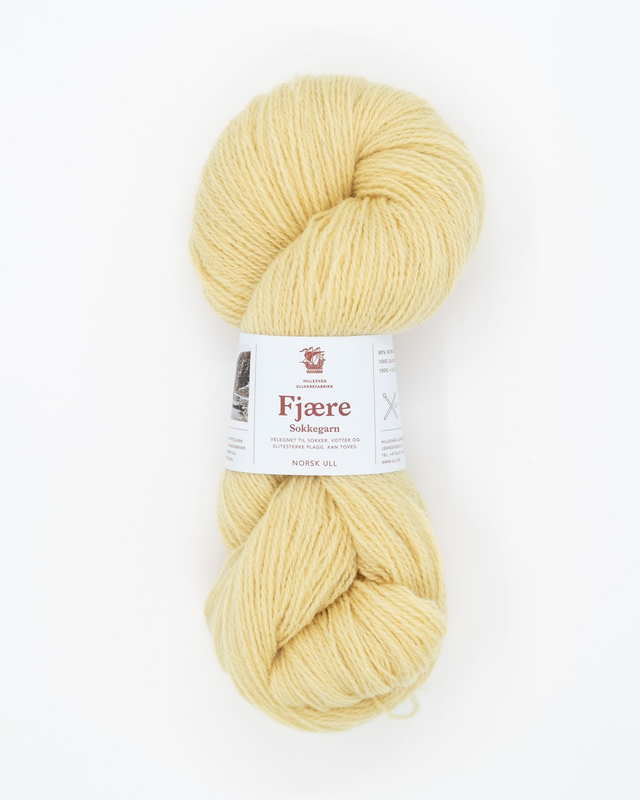 0563 - Light Yellow (Fjære Sokkegarn)
