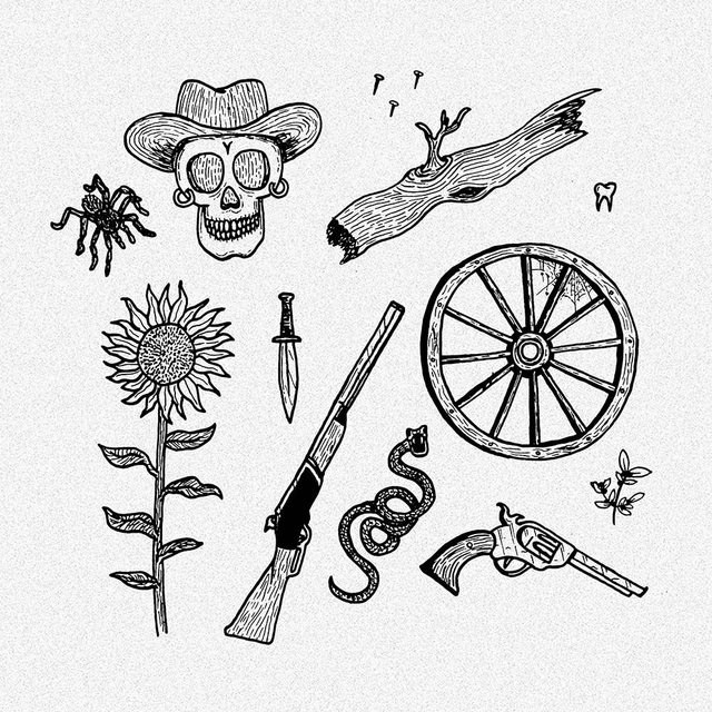 Sérigraphies : Western