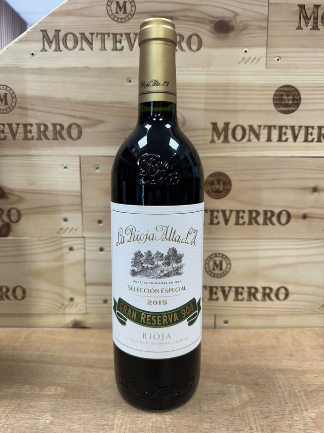 La Rioja Alta S.A Gran Reserva 904 2015 