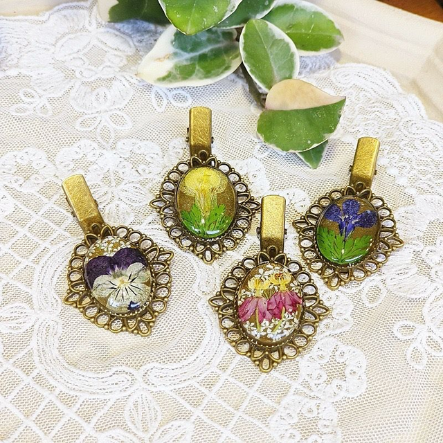 Little Pedals Hair Clips