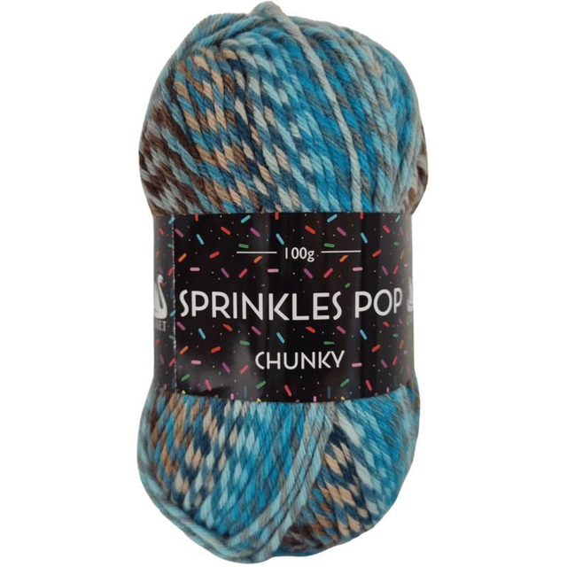 Cygnet Sprinkle Pop Chunky 100g - 646 Coconutty