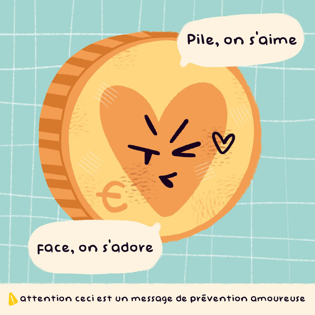 Carte Postale - Pile ou face