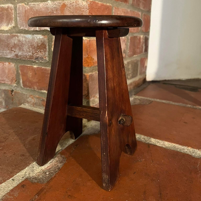 20th Century Apprentice Piece Antique Miniature Stool