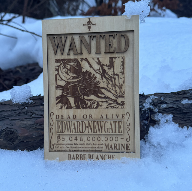 One Piece - Barbe Blanche Wanted