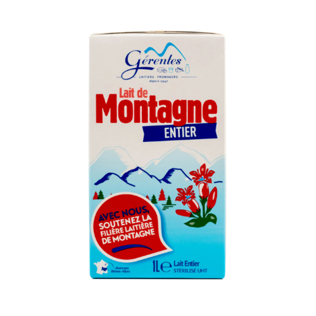 Lait entier de Haute-Loire - Gérentes - 1L (1)
