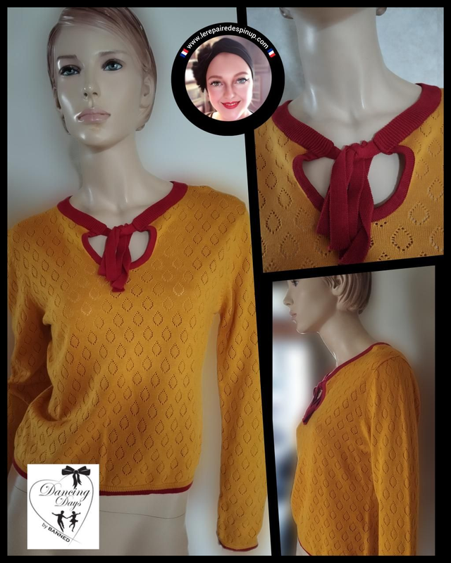 Pull Dancing Days by Banned First Love Mustard T40/48