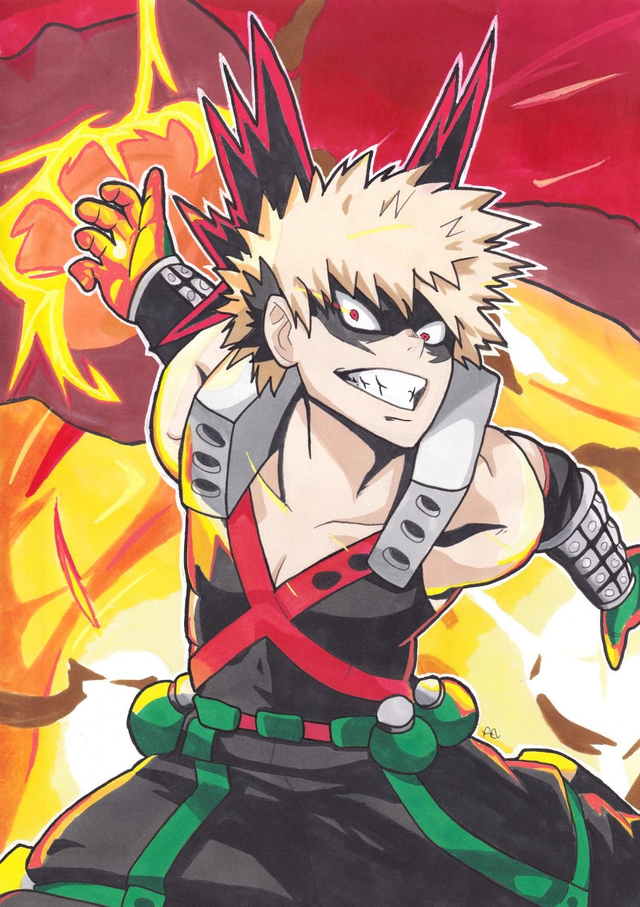 Print MHA - Bakugo 