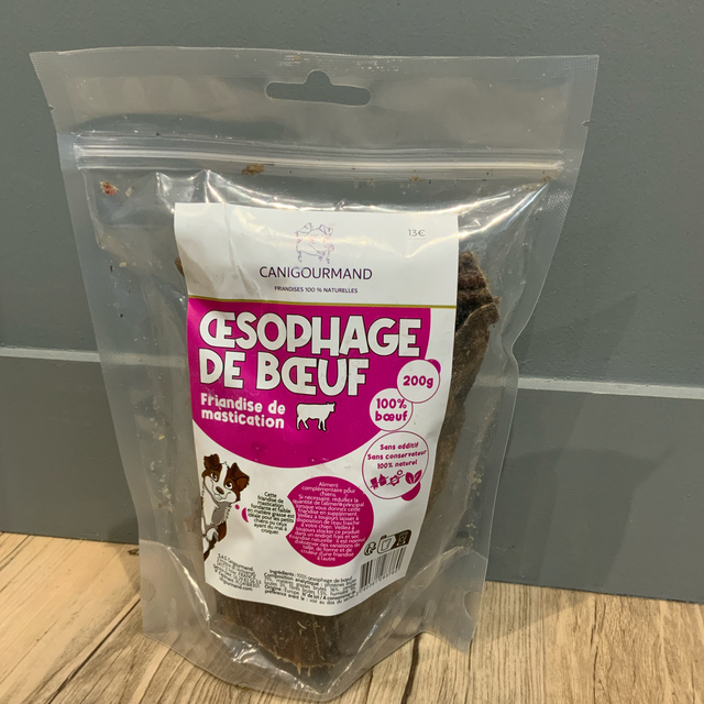 Oesophages de boeuf