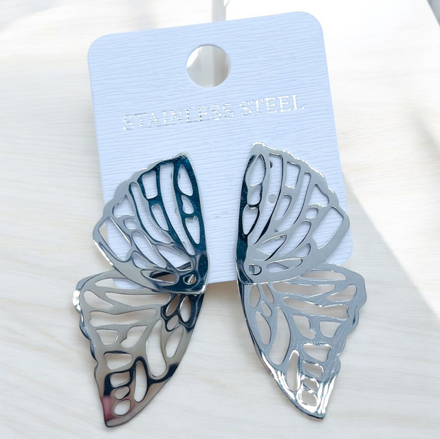 Boucles d’oreilles papillon 