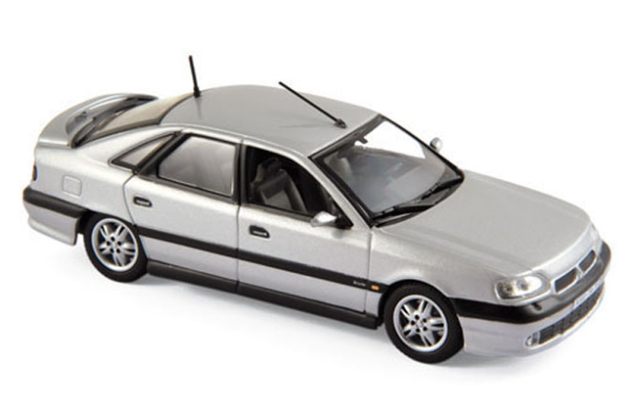 Renault SafraneBiturbo Baccara 1993 silber Norev 1:43