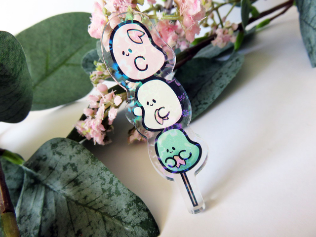 Ghost Dango Pin