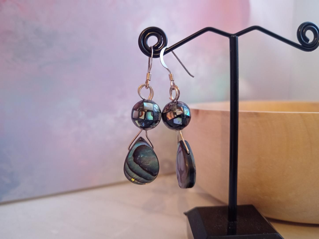 Abalone (Paua Shell) earrings 
