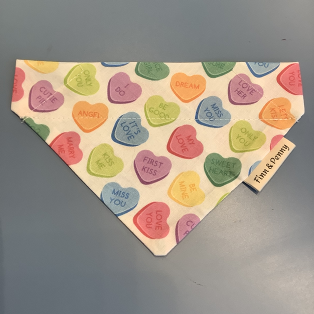 Candy Hearts Bandana 