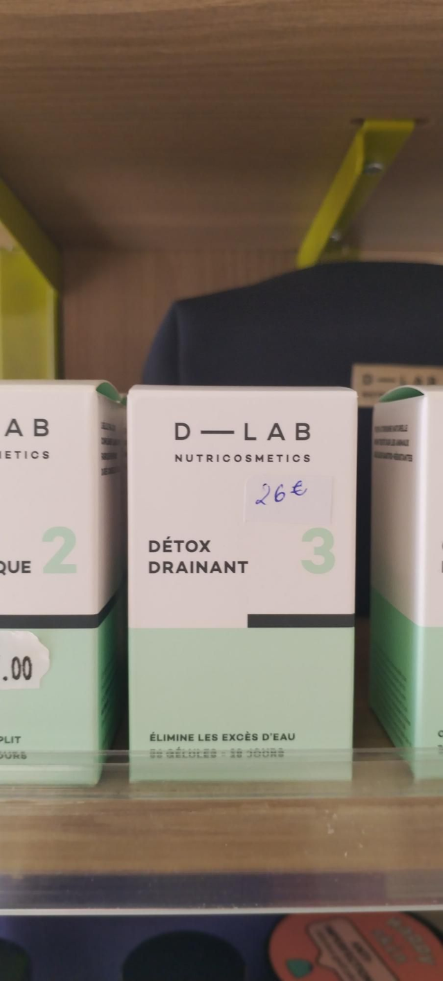 Détox drainant D-Lab