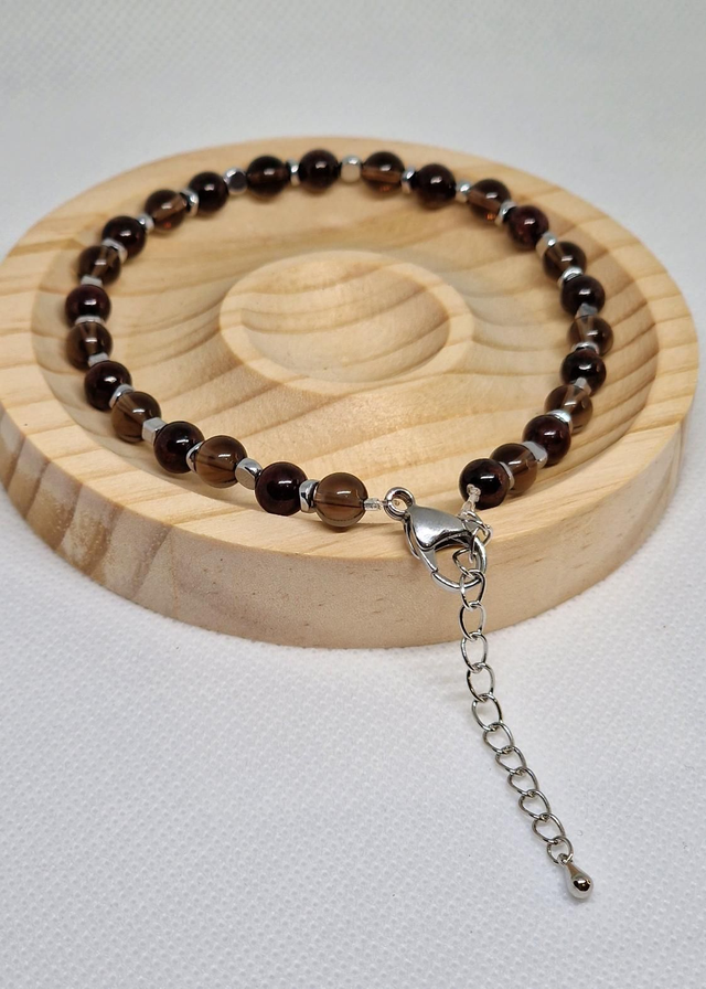 Bijou de cheville Grenat 0,6 cm 