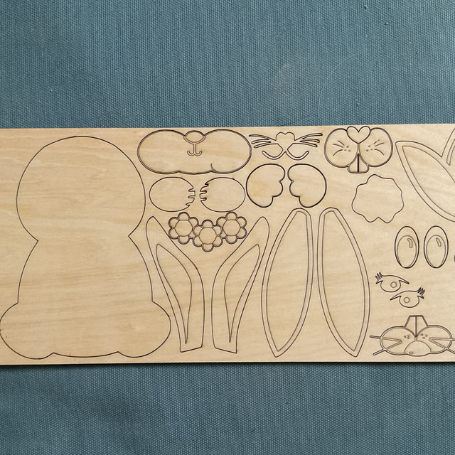 Mon lapin à assembler