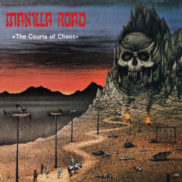 CD - Manilla Road ‎– The Courts Of Chaos (Jewel Case)