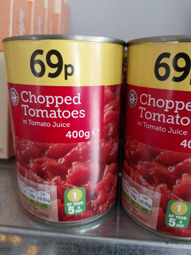 Chopped Tomatoes
