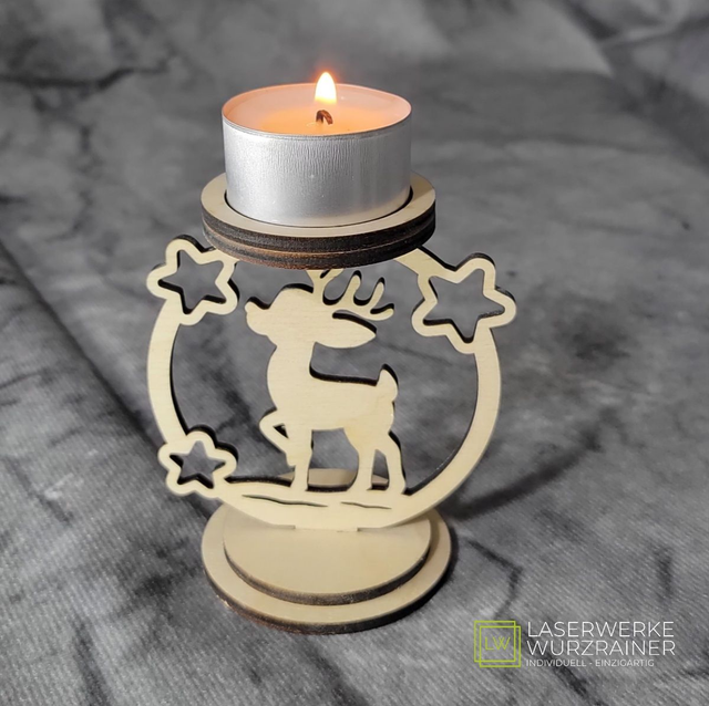 Weihnachtskerzenhalter