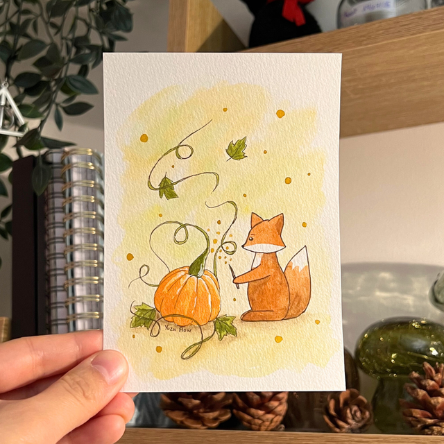 Le potiron enchanté ✨ A6