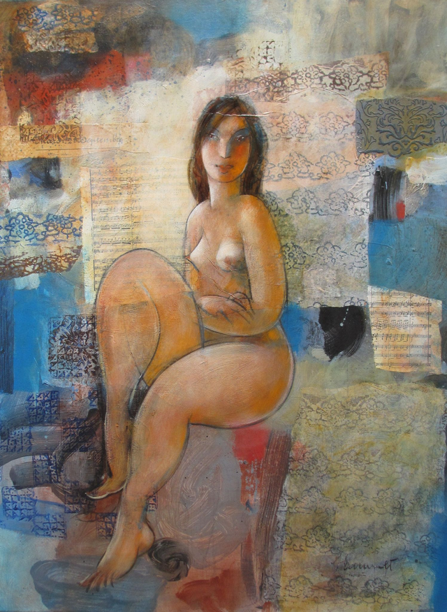 L'orée du savoir 81x60cm