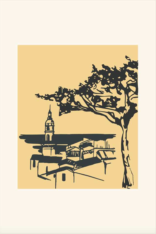 Carte Village Corse