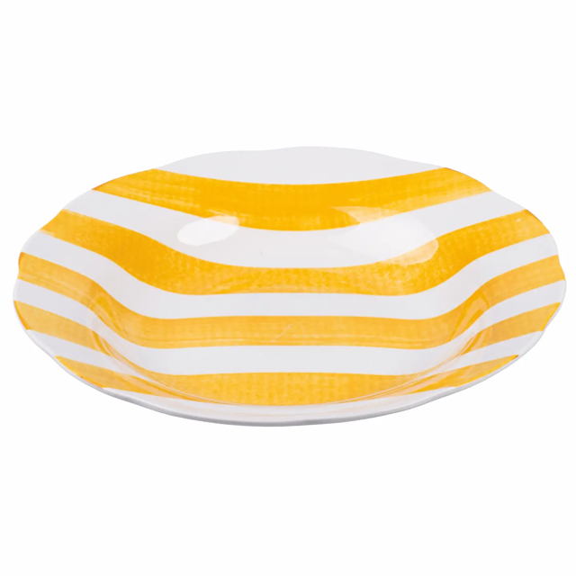 Yellow Striped Pasta Dish