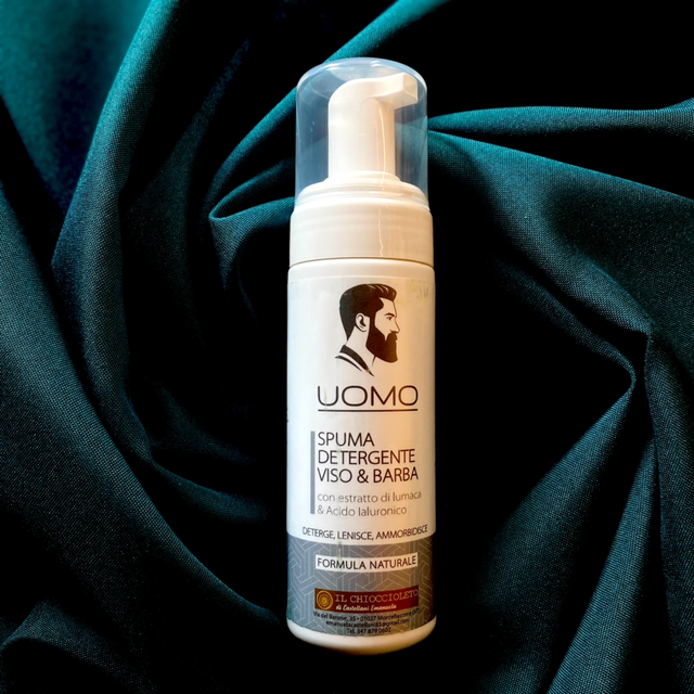 Spuma Detergente Viso&amp;Barba Uomo