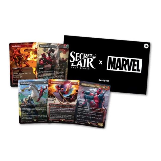 Secret Lair - X Marvel (Deadpool) - Non-Foil