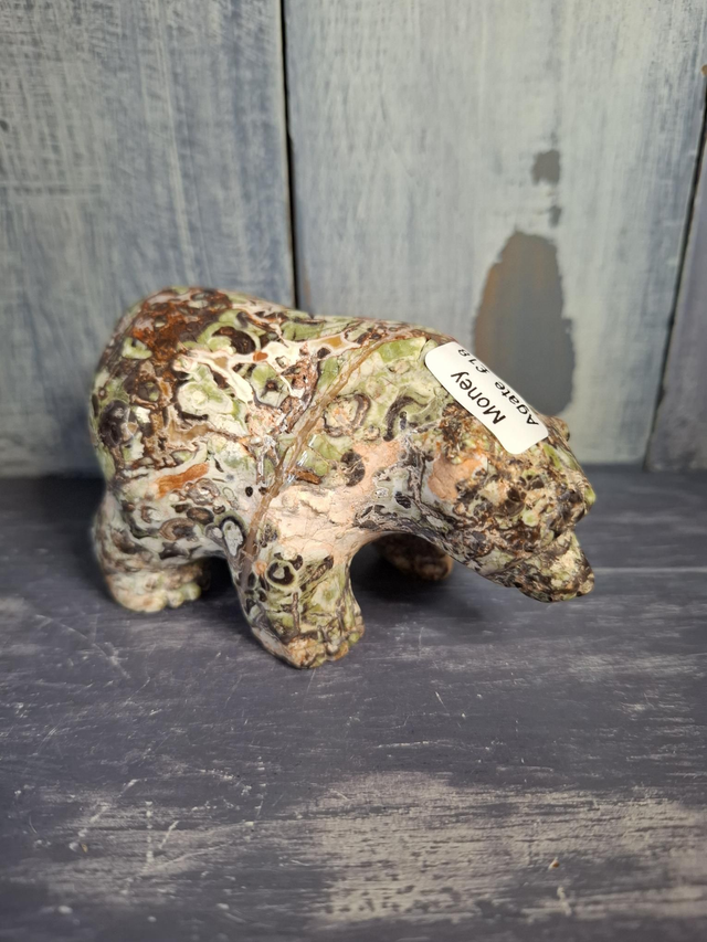Money Agate Bear 