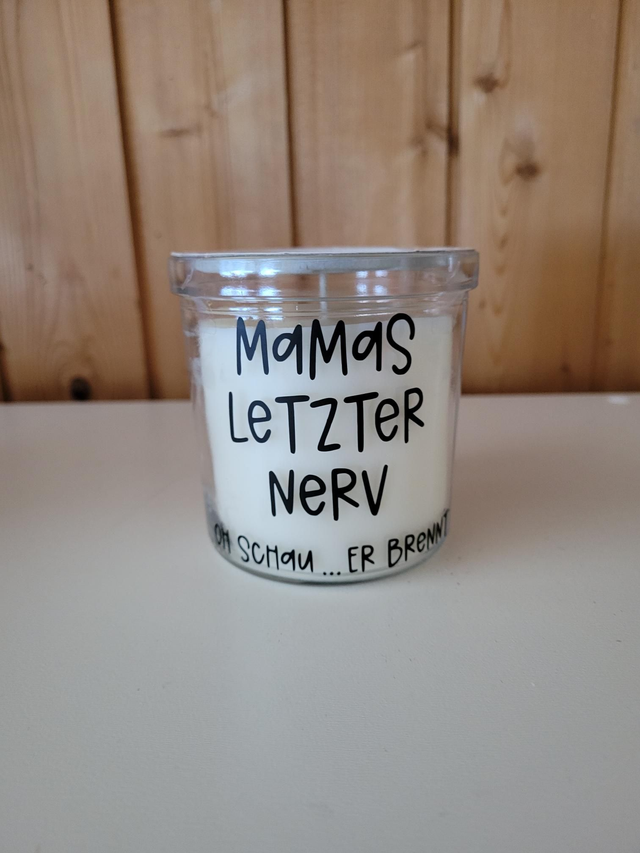 Kerze Mamas Nerv 