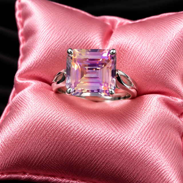 925 Sterling Silver &amp; Ametrine Ring 