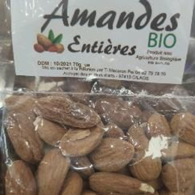 BIO Amande entière 70g