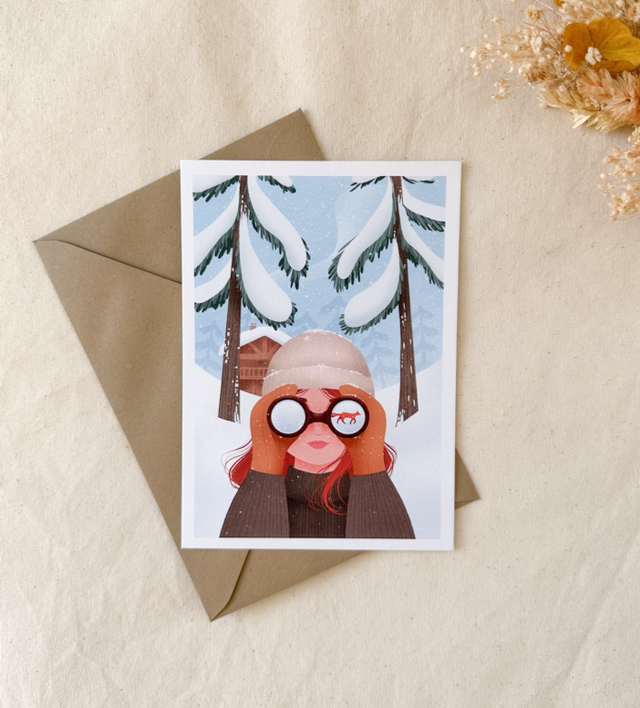 Carte Exploratrice &amp; renard