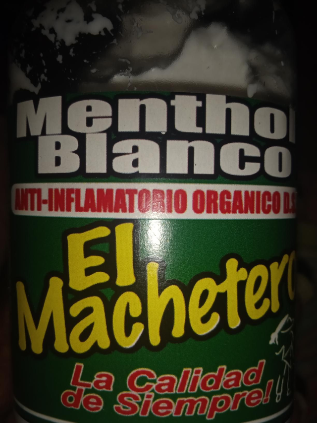 Menthol blanco el machetero 
