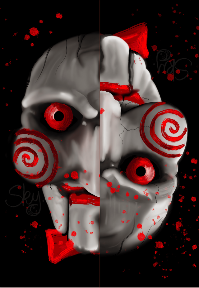 Marque page Billy (SAW)