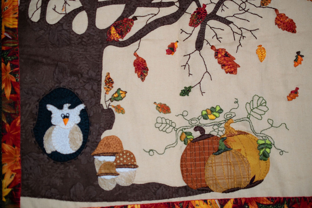 Herfst appliquatie | Autumn appliqué