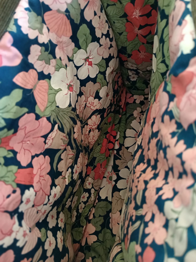 Sac cabas velours vert