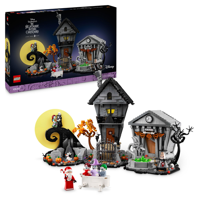 LEGO 21351 Ideas Tim Burtons Disney Film Nightmare Before Christmas