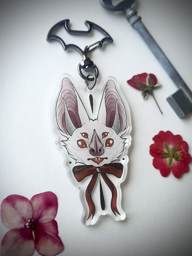 Porte-clés - Albinos bat