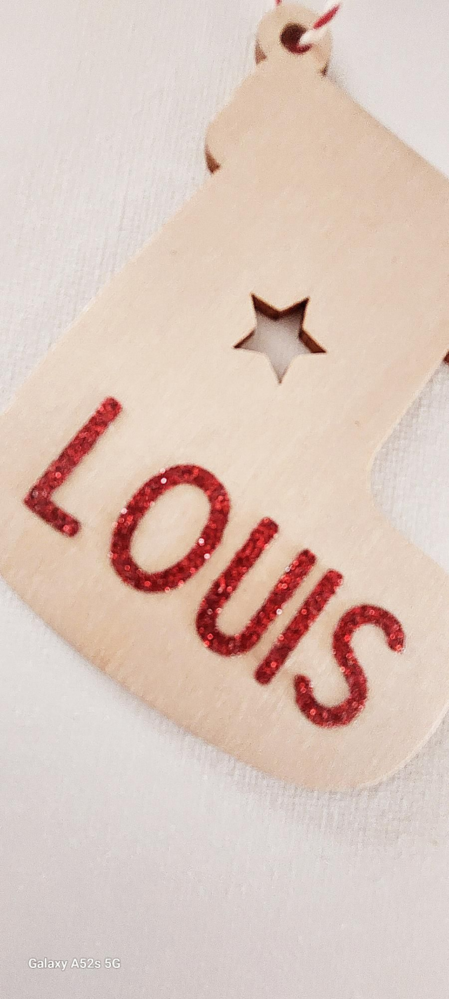 Suspension chaussette personnalisée