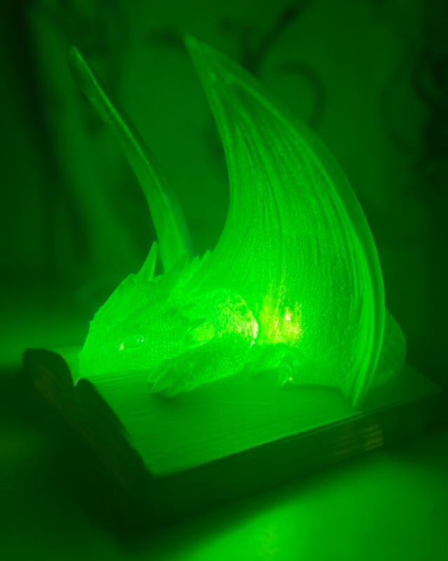 Dragon Lamp "Sleeping Dragon"