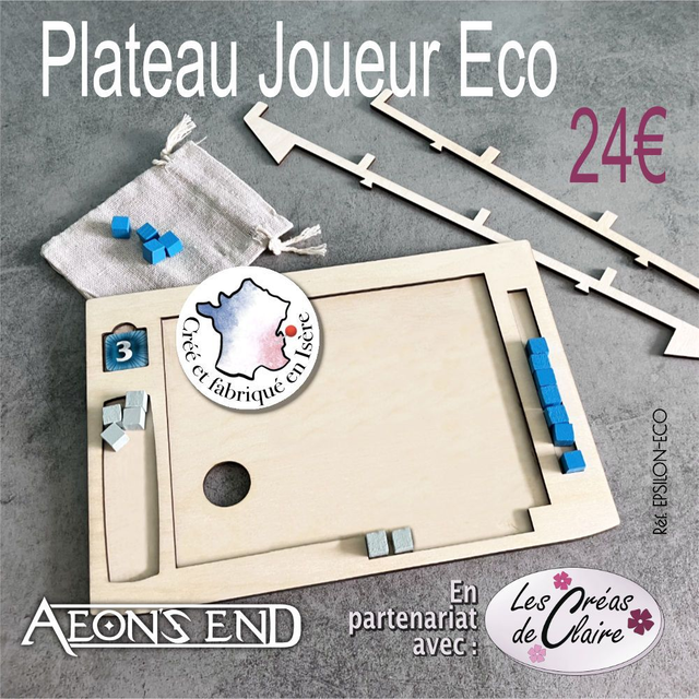 Plateau Joueur Aeon's end "ECO" - 24 € (Précommande)